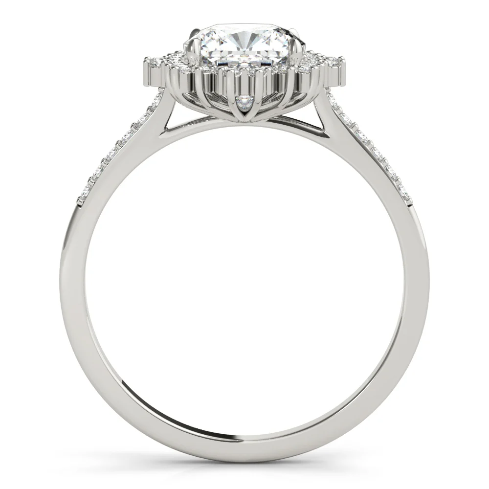 ENGAGEMENT RING CUSHION CENTER - Image 2
