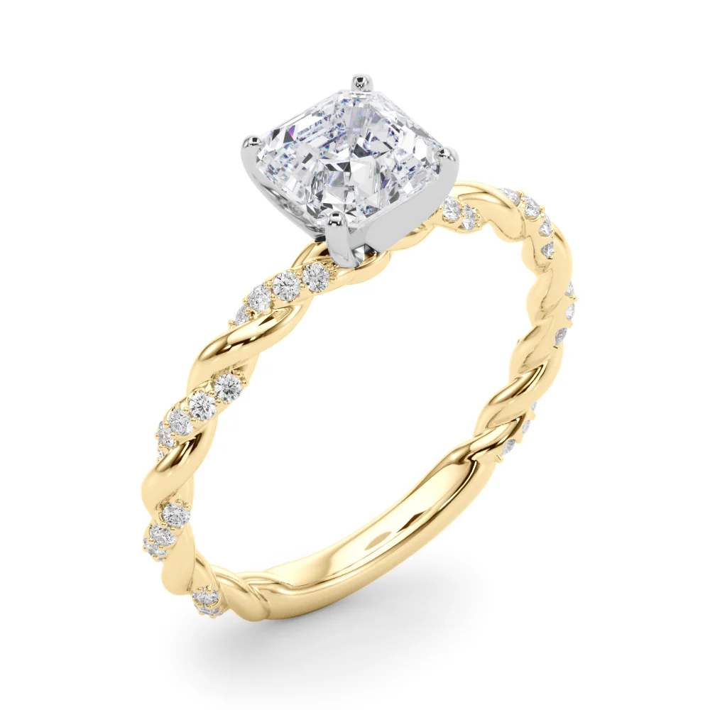 Twisted Rope Style Engagement Ring - Image 78