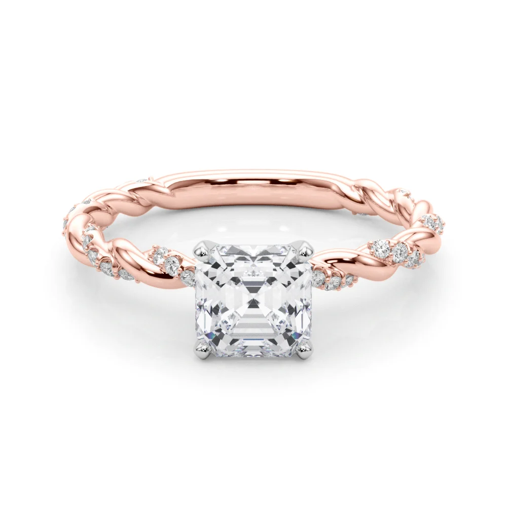 Twisted Rope Style Engagement Ring - Image 115