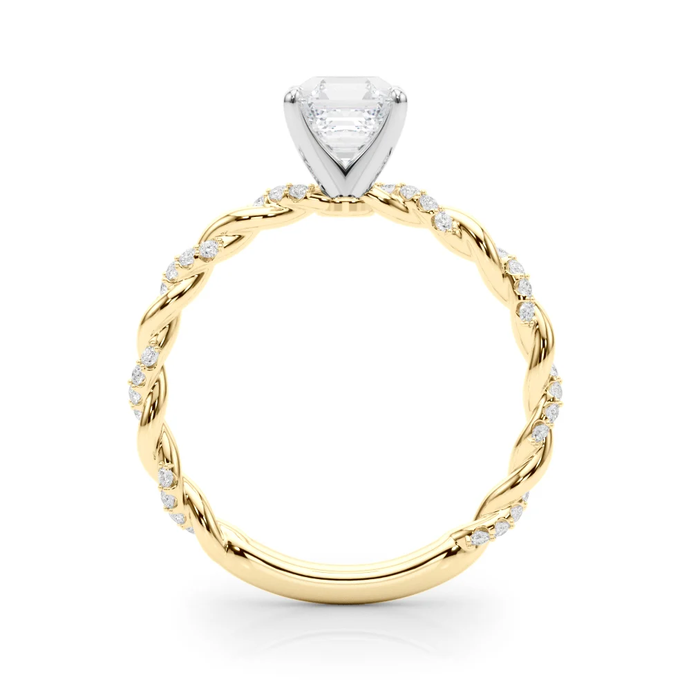 Twisted Rope Style Engagement Ring - Image 58