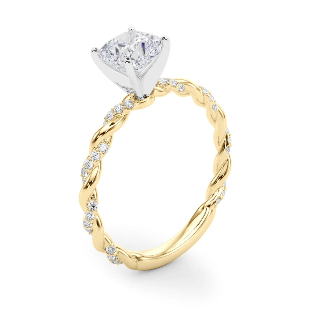 Twisted Rope Style Engagement Ring - Image 79