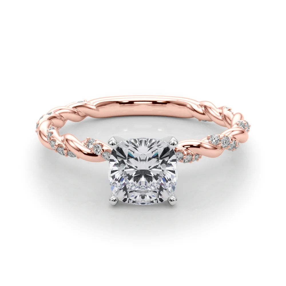 Twisted Rope Style Engagement Ring - Image 116