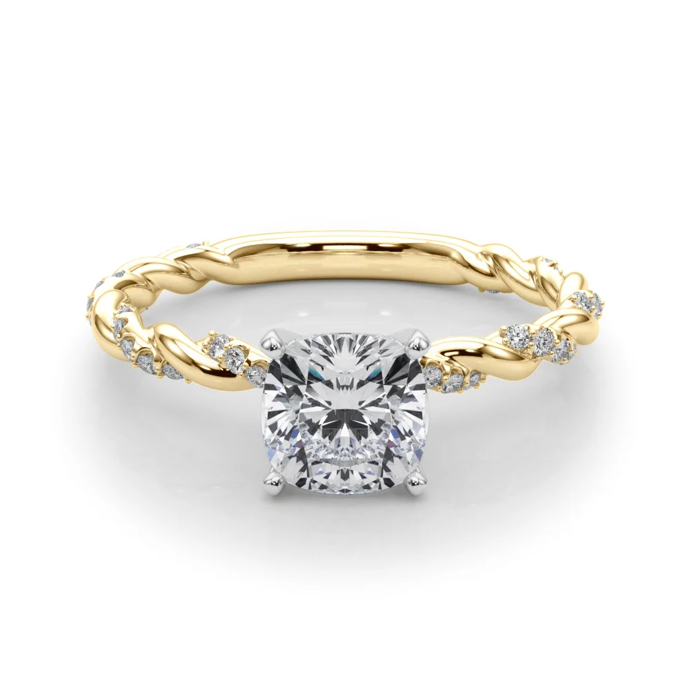 Twisted Rope Style Engagement Ring - Image 69