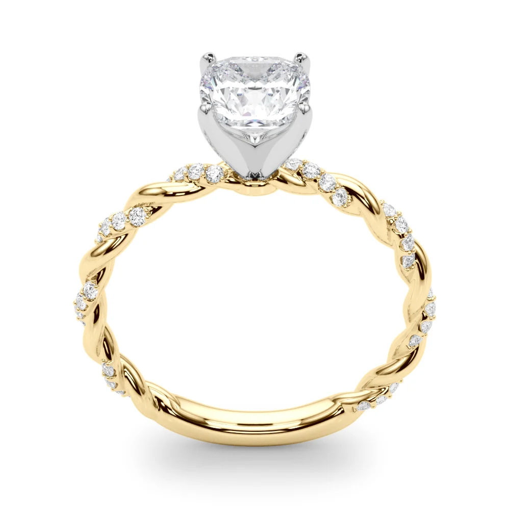 Twisted Rope Style Engagement Ring - Image 88