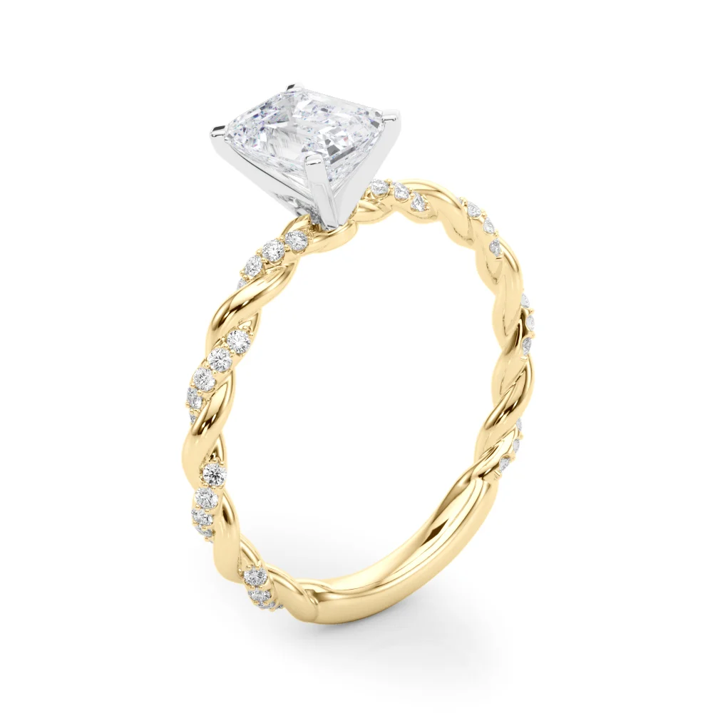 Twisted Rope Style Engagement Ring - Image 80