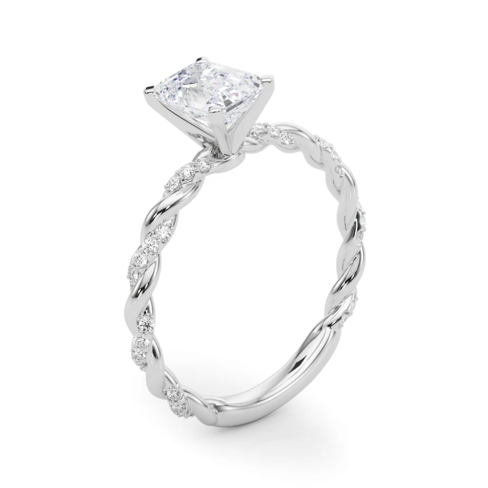 Twisted Rope Style Engagement Ring - Image 33
