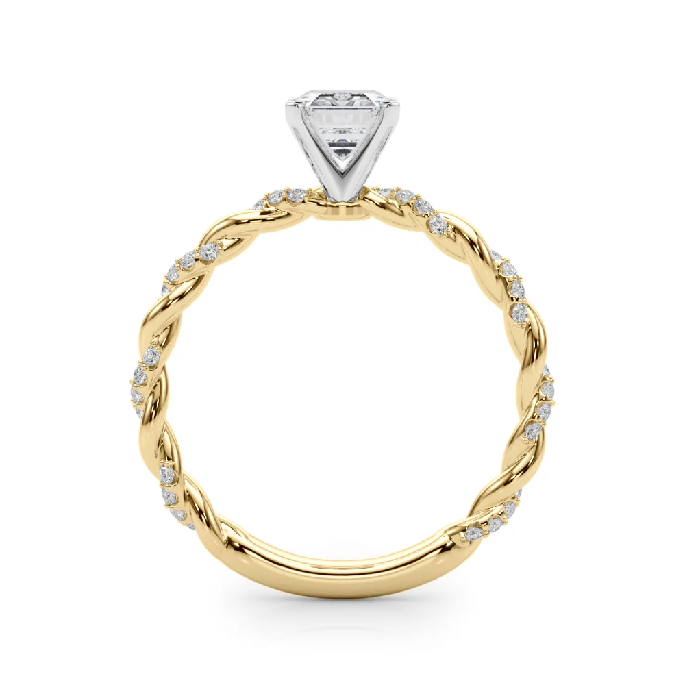 Twisted Rope Style Engagement Ring - Image 60