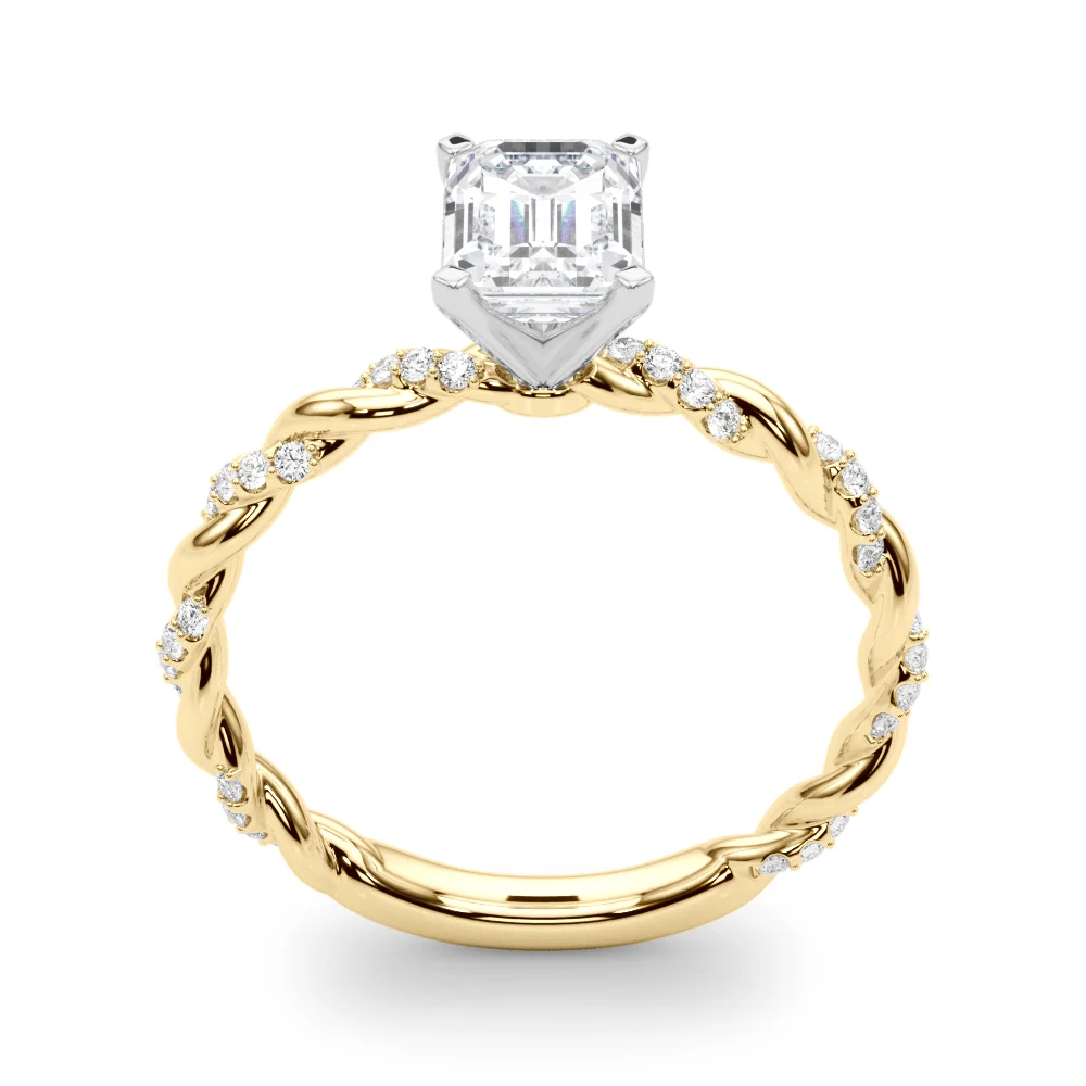 Twisted Rope Style Engagement Ring - Image 89