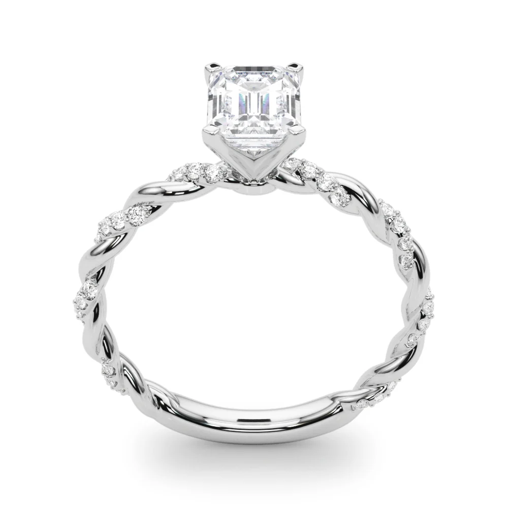 Twisted Rope Style Engagement Ring - Image 42