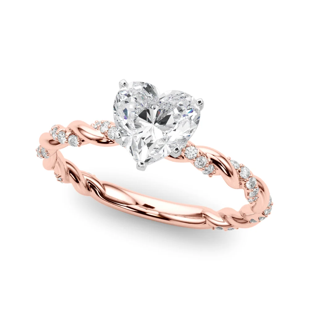 Twisted Rope Style Engagement Ring - Image 98