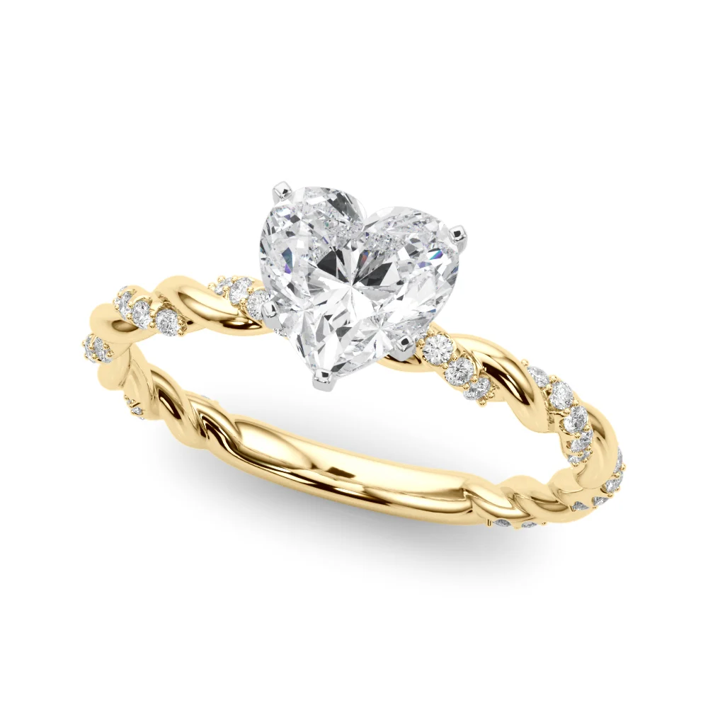 Twisted Rope Style Engagement Ring - Image 51