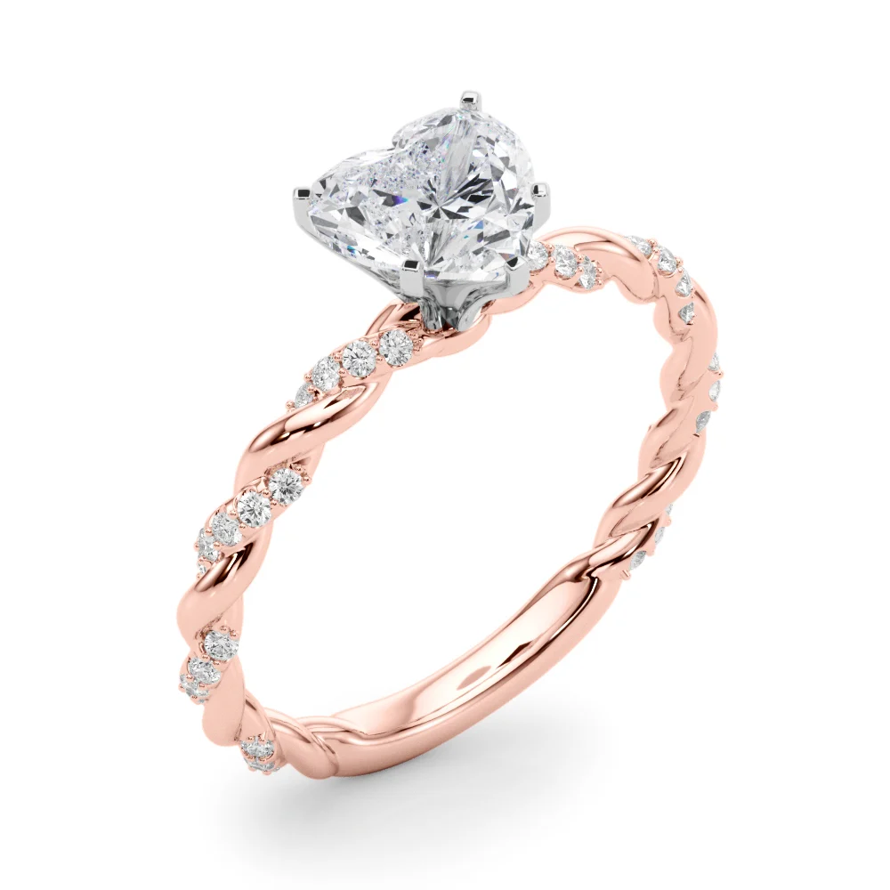Twisted Rope Style Engagement Ring - Image 128
