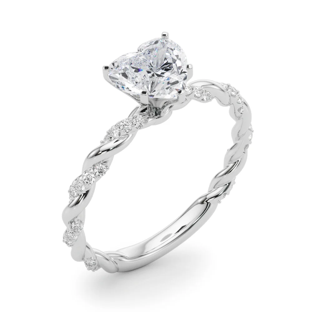Twisted Rope Style Engagement Ring - Image 34