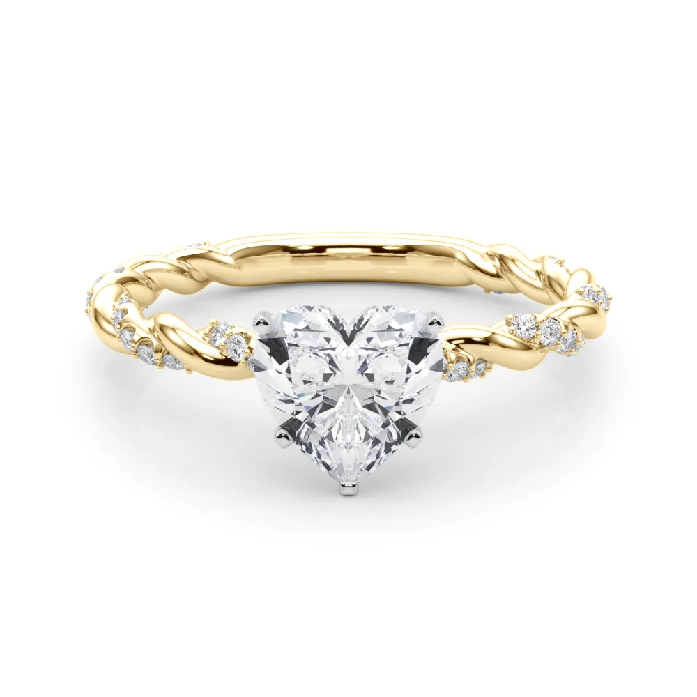 Twisted Rope Style Engagement Ring - Image 71
