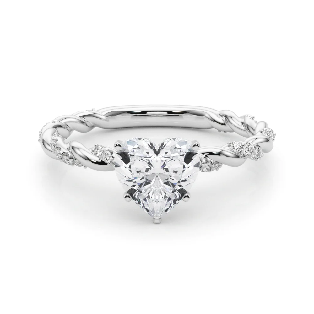 Twisted Rope Style Engagement Ring - Image 24