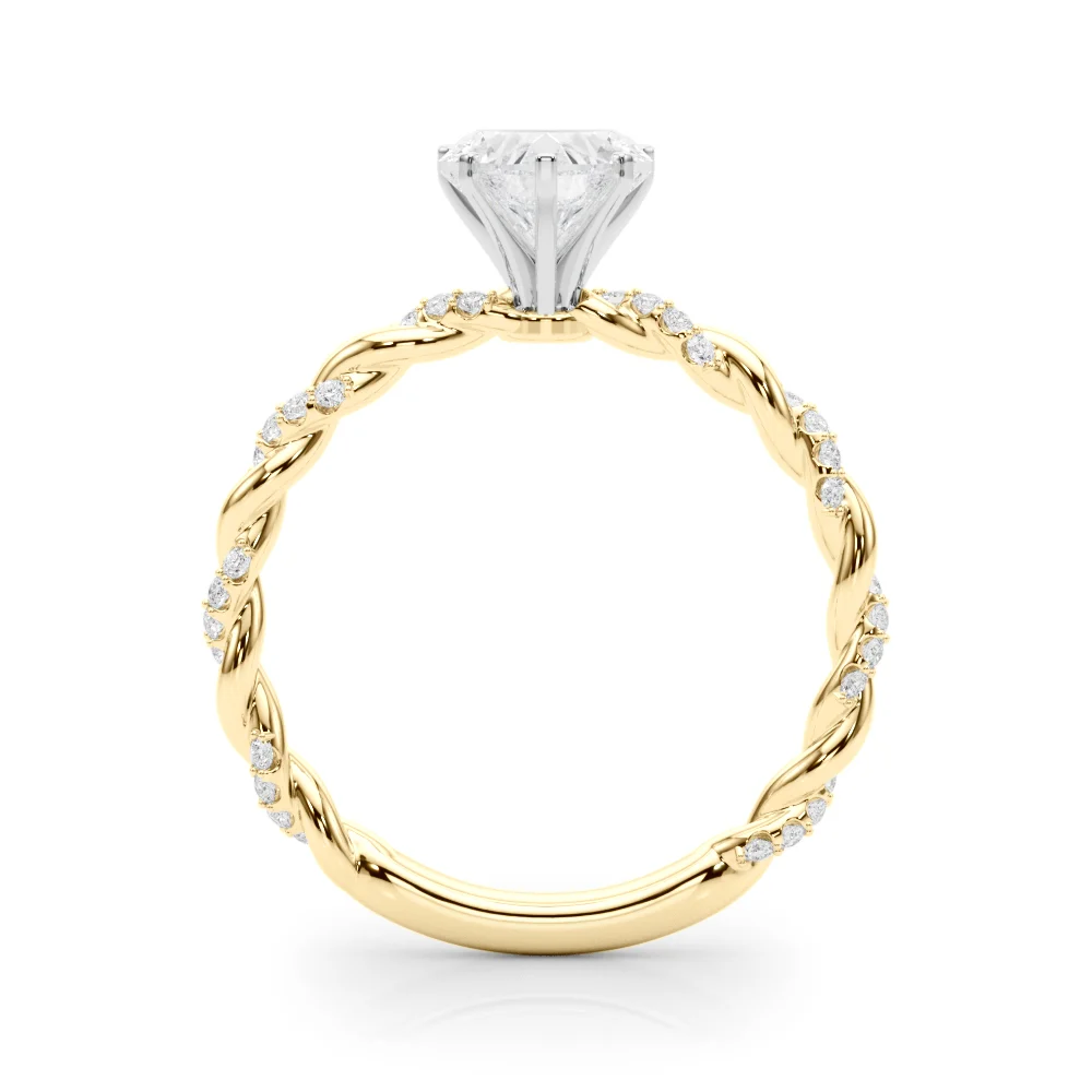 Twisted Rope Style Engagement Ring - Image 61