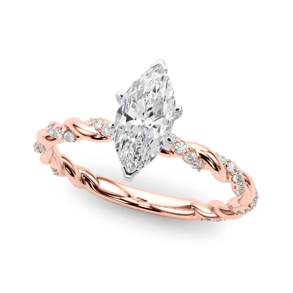 Twisted Rope Style Engagement Ring - Image 99