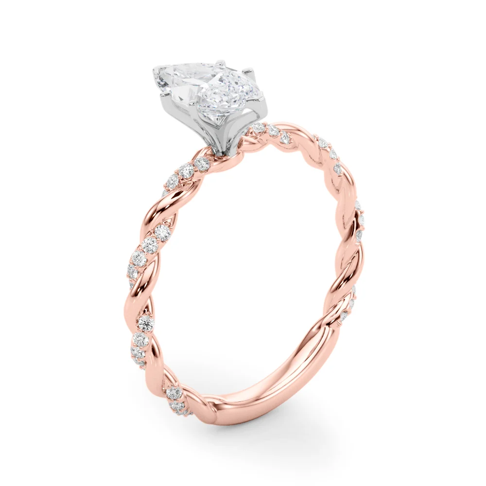 Twisted Rope Style Engagement Ring - Image 129