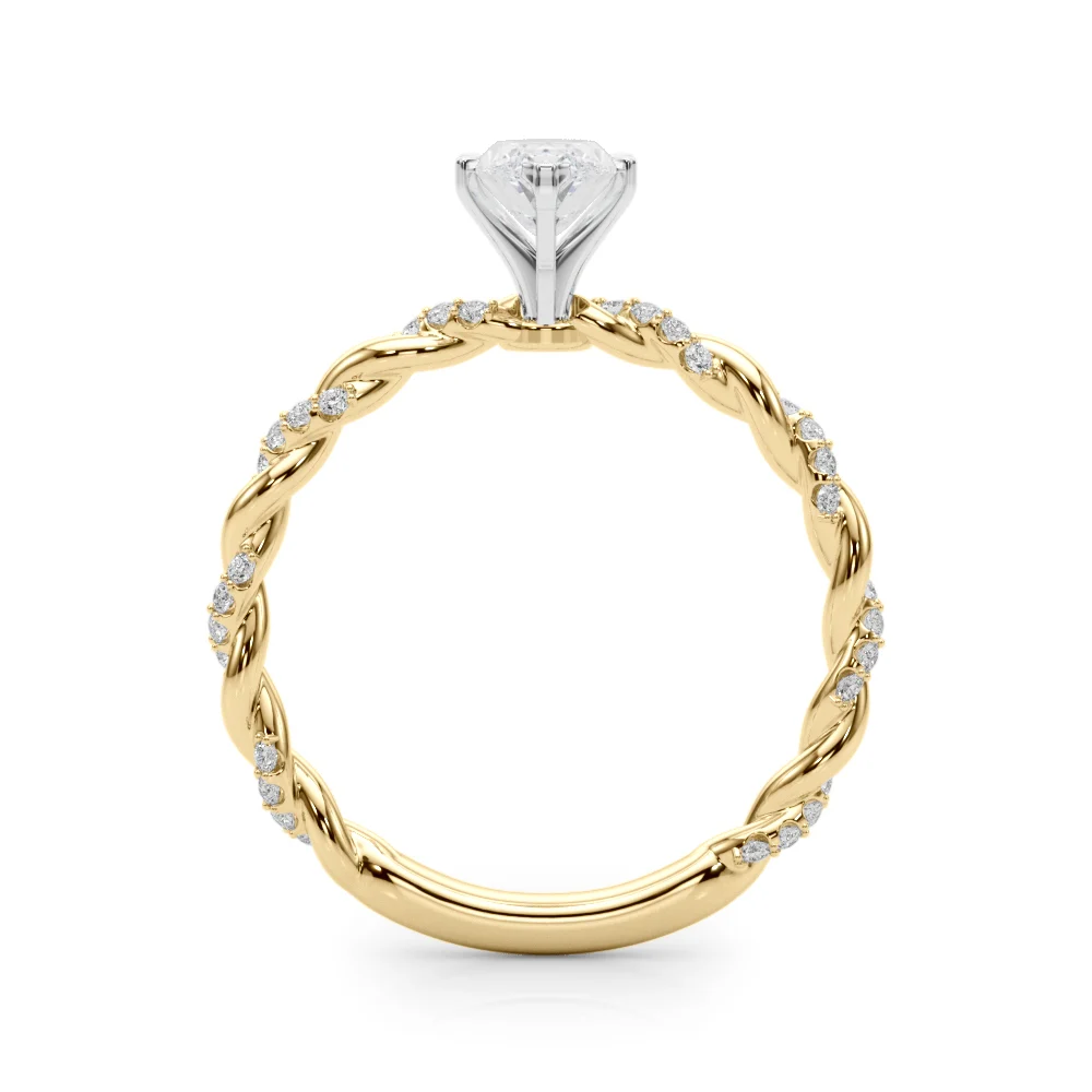 Twisted Rope Style Engagement Ring - Image 62
