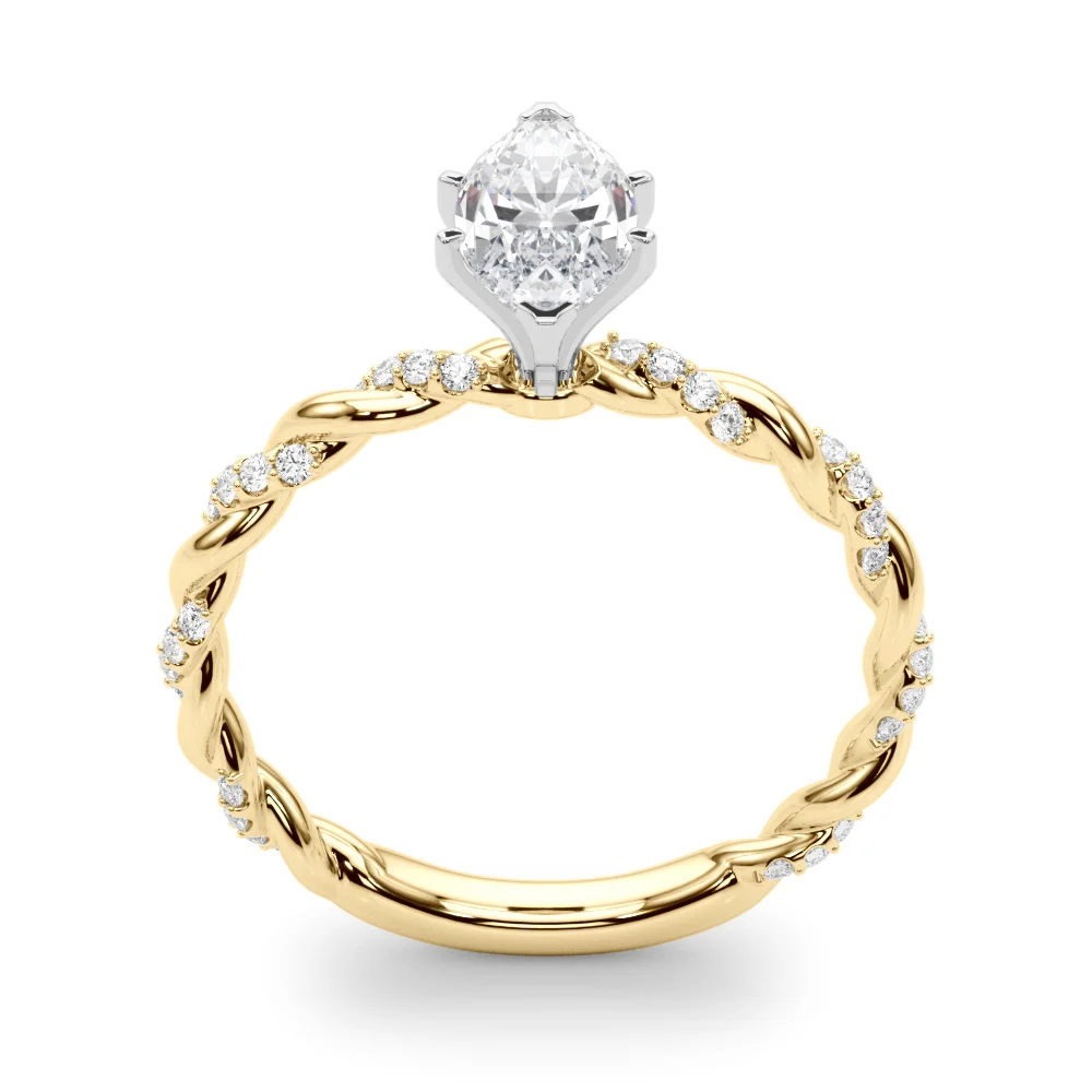 Twisted Rope Style Engagement Ring - Image 90