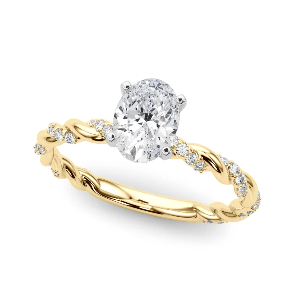 Twisted Rope Style Engagement Ring - Image 53