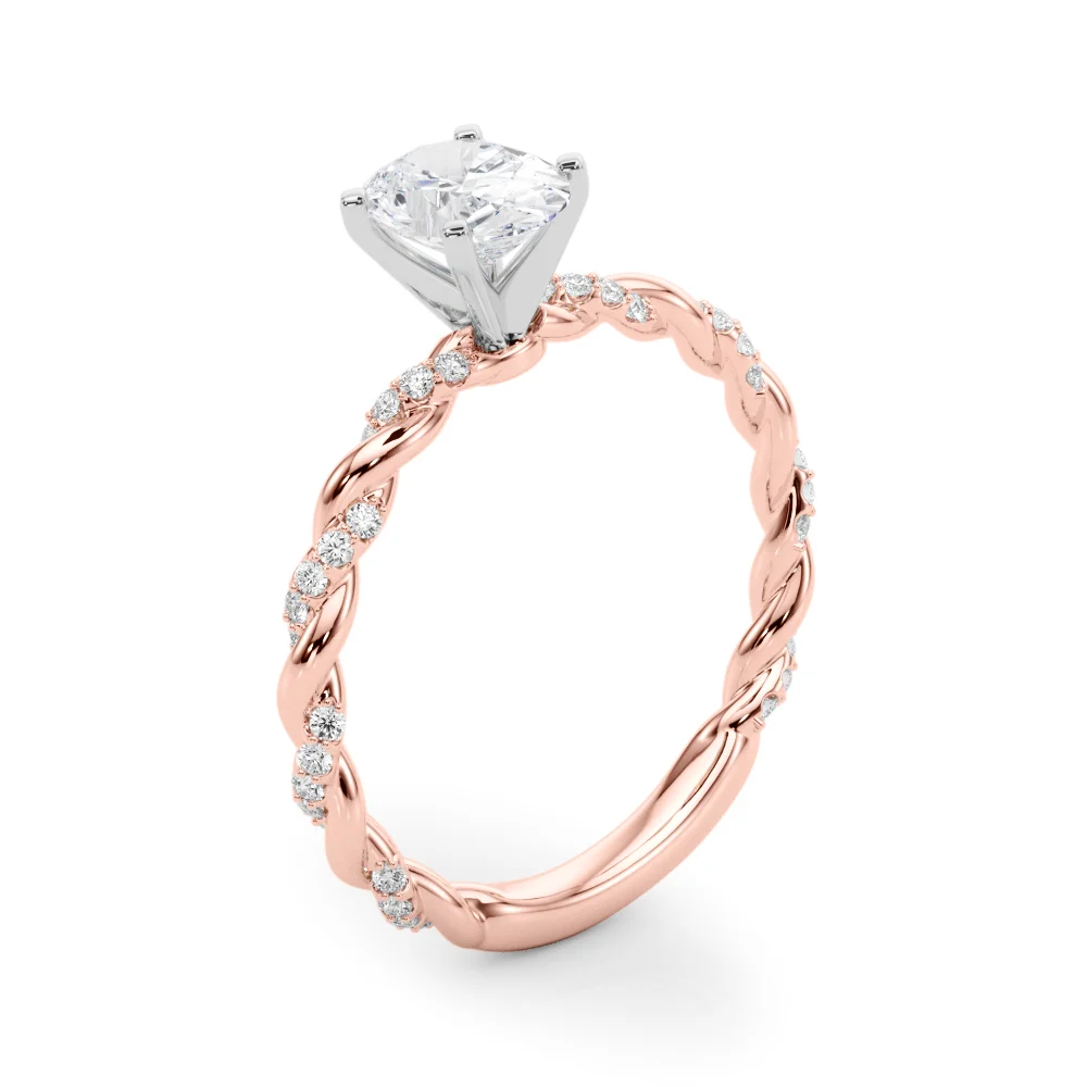 Twisted Rope Style Engagement Ring - Image 130