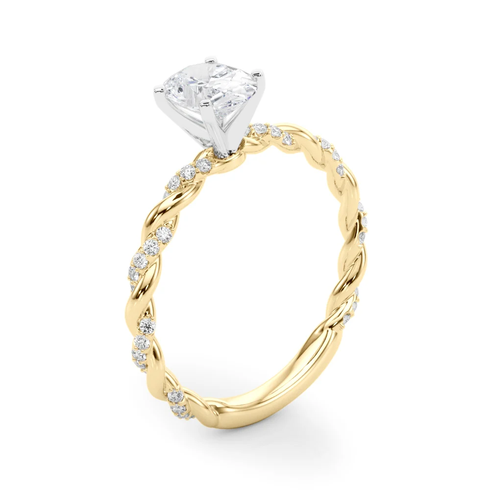Twisted Rope Style Engagement Ring - Image 83