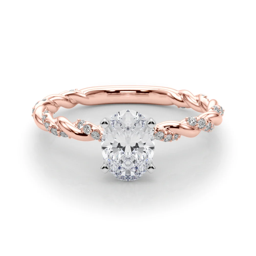 Twisted Rope Style Engagement Ring - Image 120