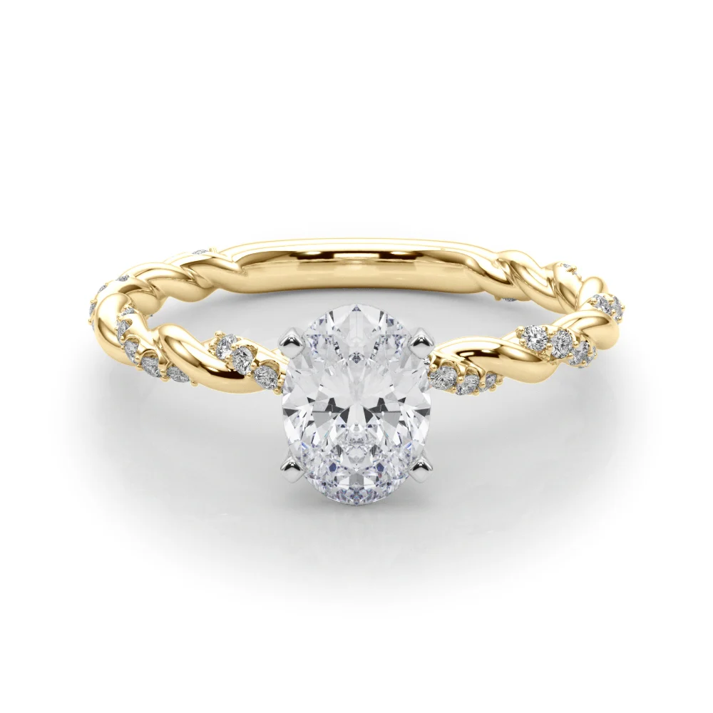 Twisted Rope Style Engagement Ring - Image 73