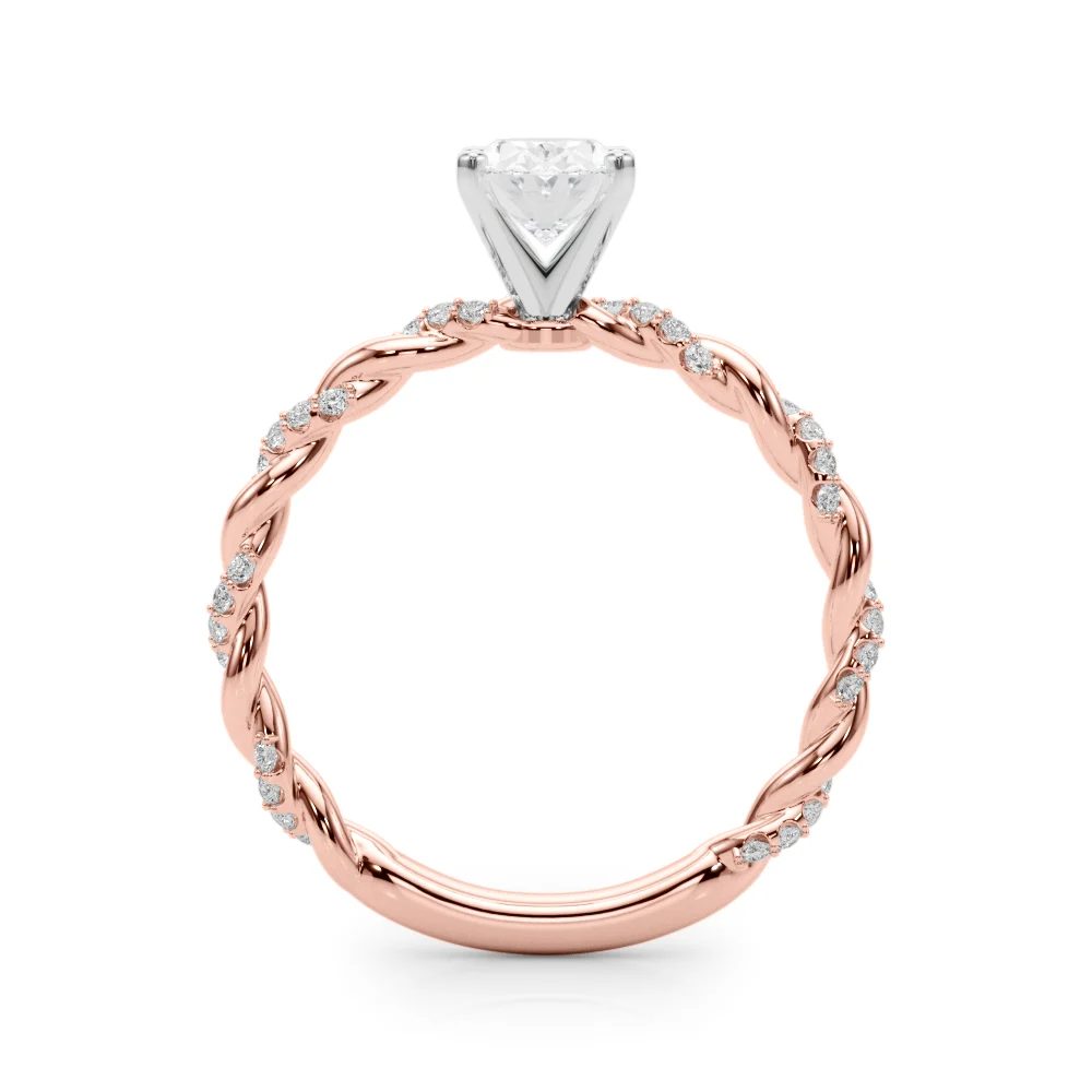 Twisted Rope Style Engagement Ring - Image 110
