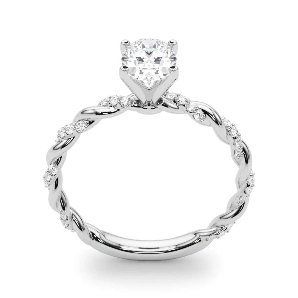 Twisted Rope Style Engagement Ring - Image 44