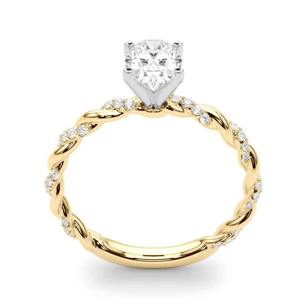 Twisted Rope Style Engagement Ring - Image 91