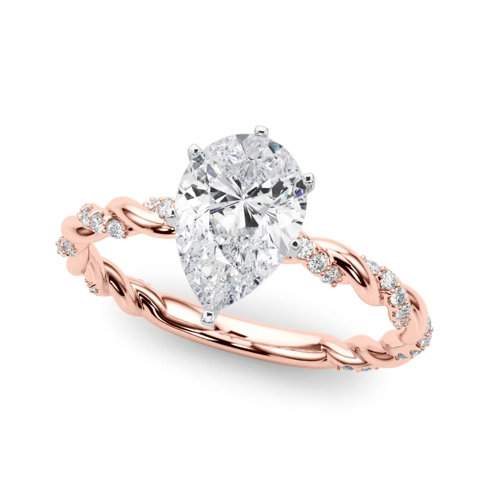 Twisted Rope Style Engagement Ring - Image 101