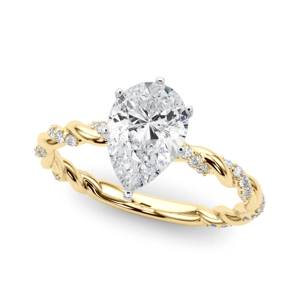 Twisted Rope Style Engagement Ring - Image 54