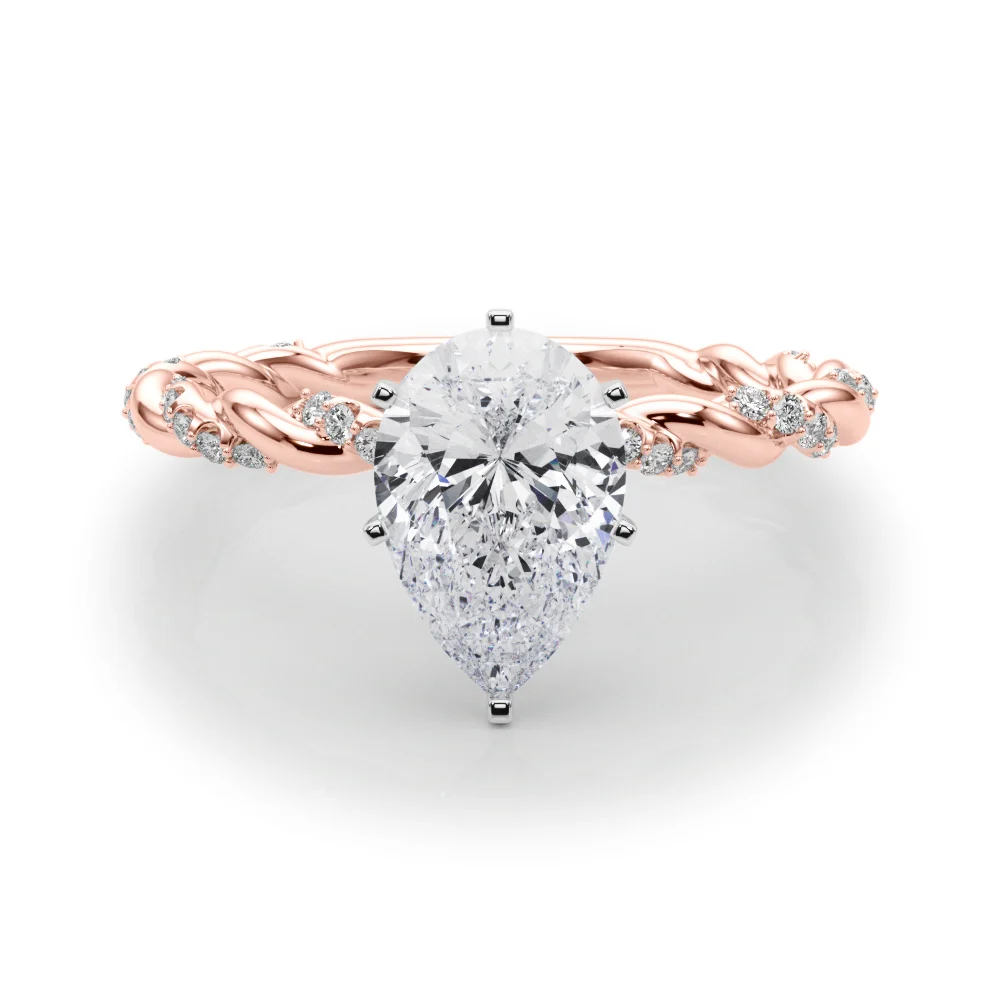 Twisted Rope Style Engagement Ring - Image 121