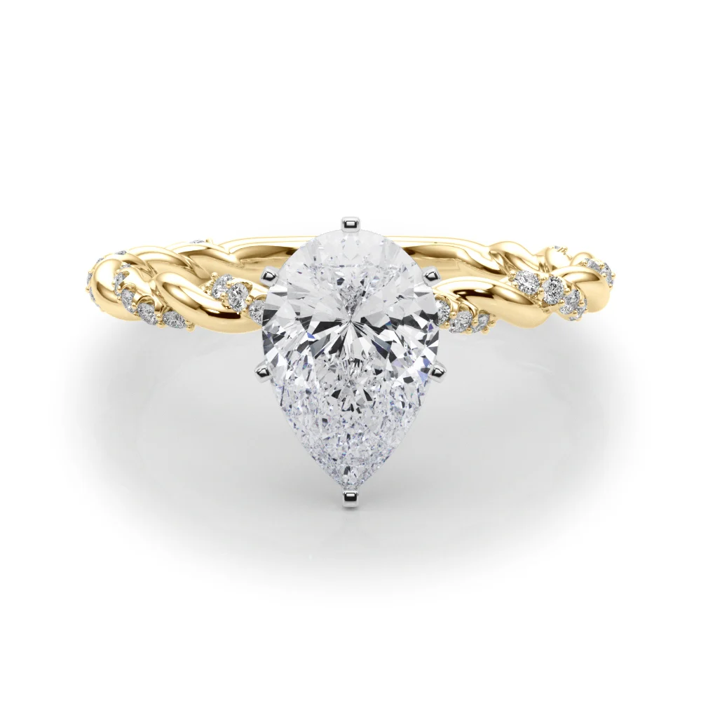 Twisted Rope Style Engagement Ring - Image 74