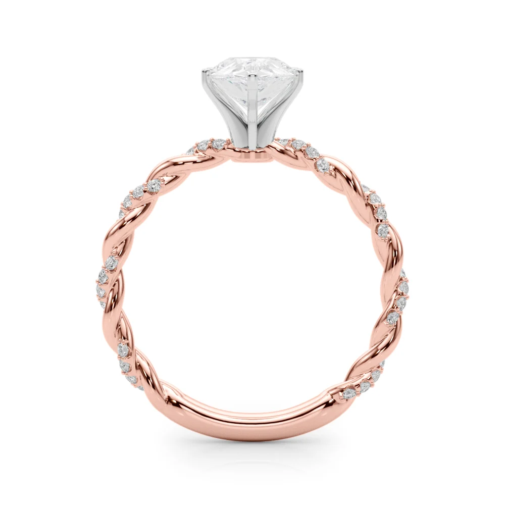 Twisted Rope Style Engagement Ring - Image 111