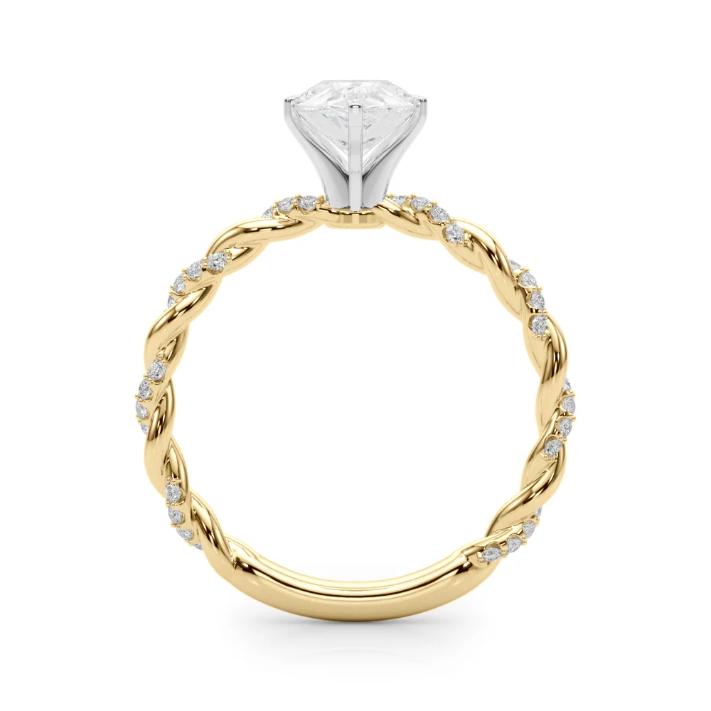 Twisted Rope Style Engagement Ring - Image 64