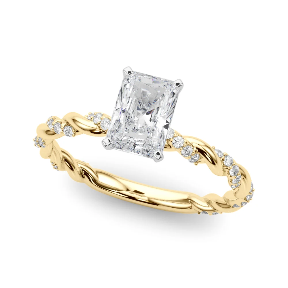 Twisted Rope Style Engagement Ring - Image 55