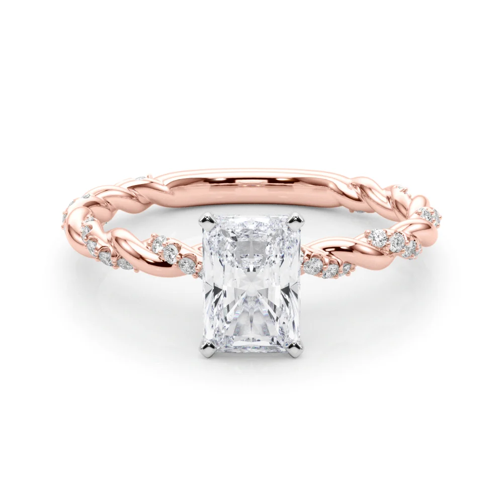 Twisted Rope Style Engagement Ring - Image 122