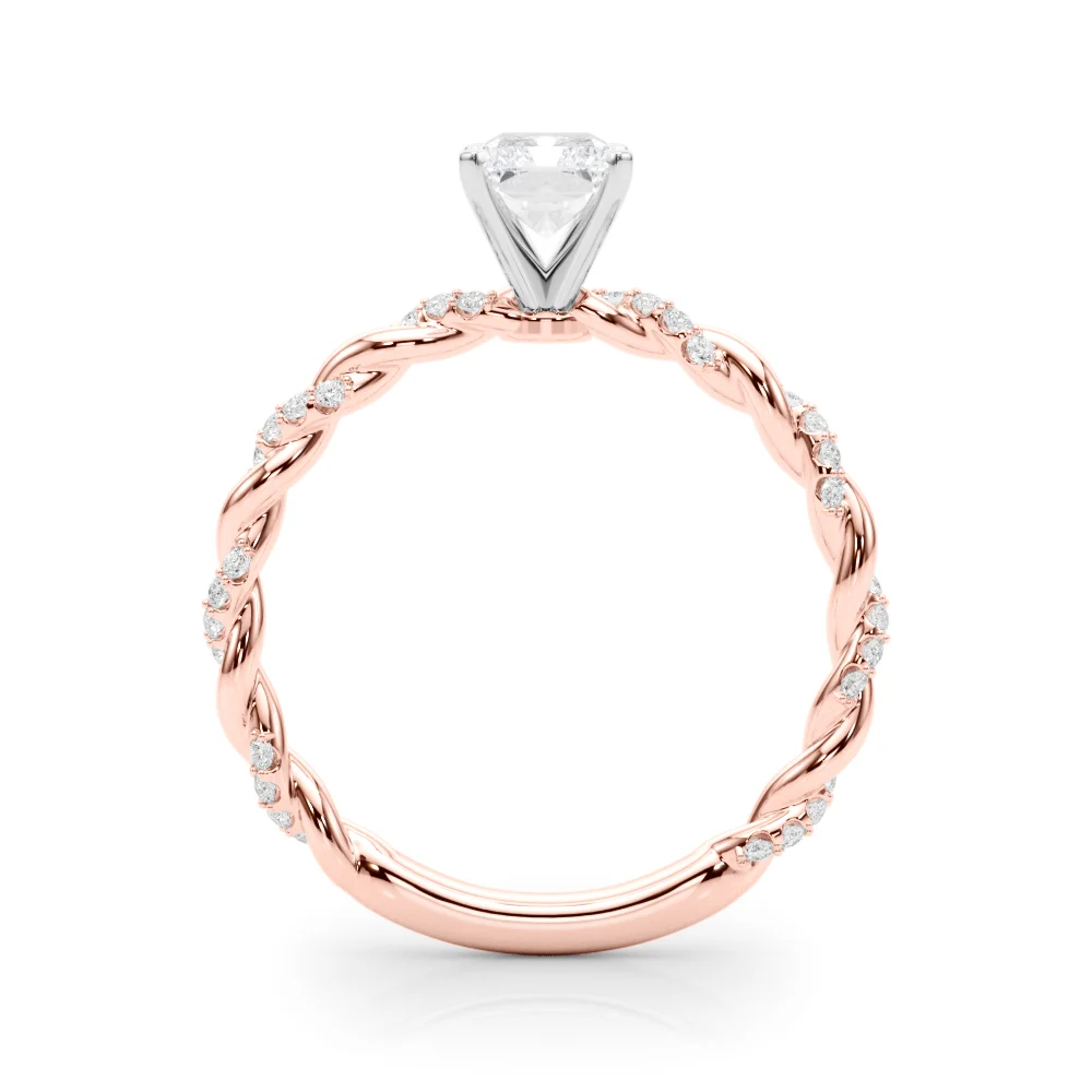 Twisted Rope Style Engagement Ring - Image 112