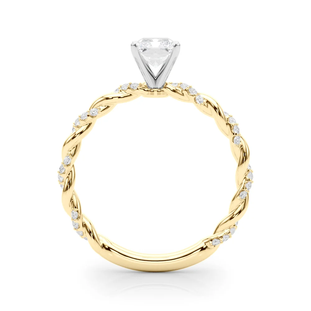 Twisted Rope Style Engagement Ring - Image 65