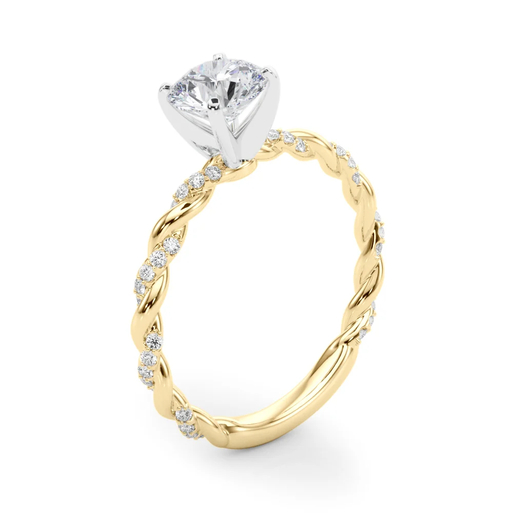 Twisted Rope Style Engagement Ring - Image 86