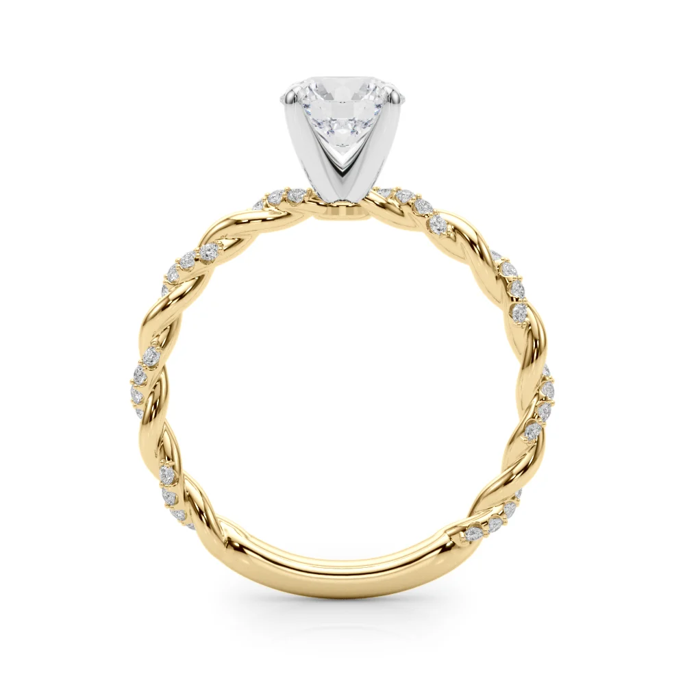Twisted Rope Style Engagement Ring - Image 66