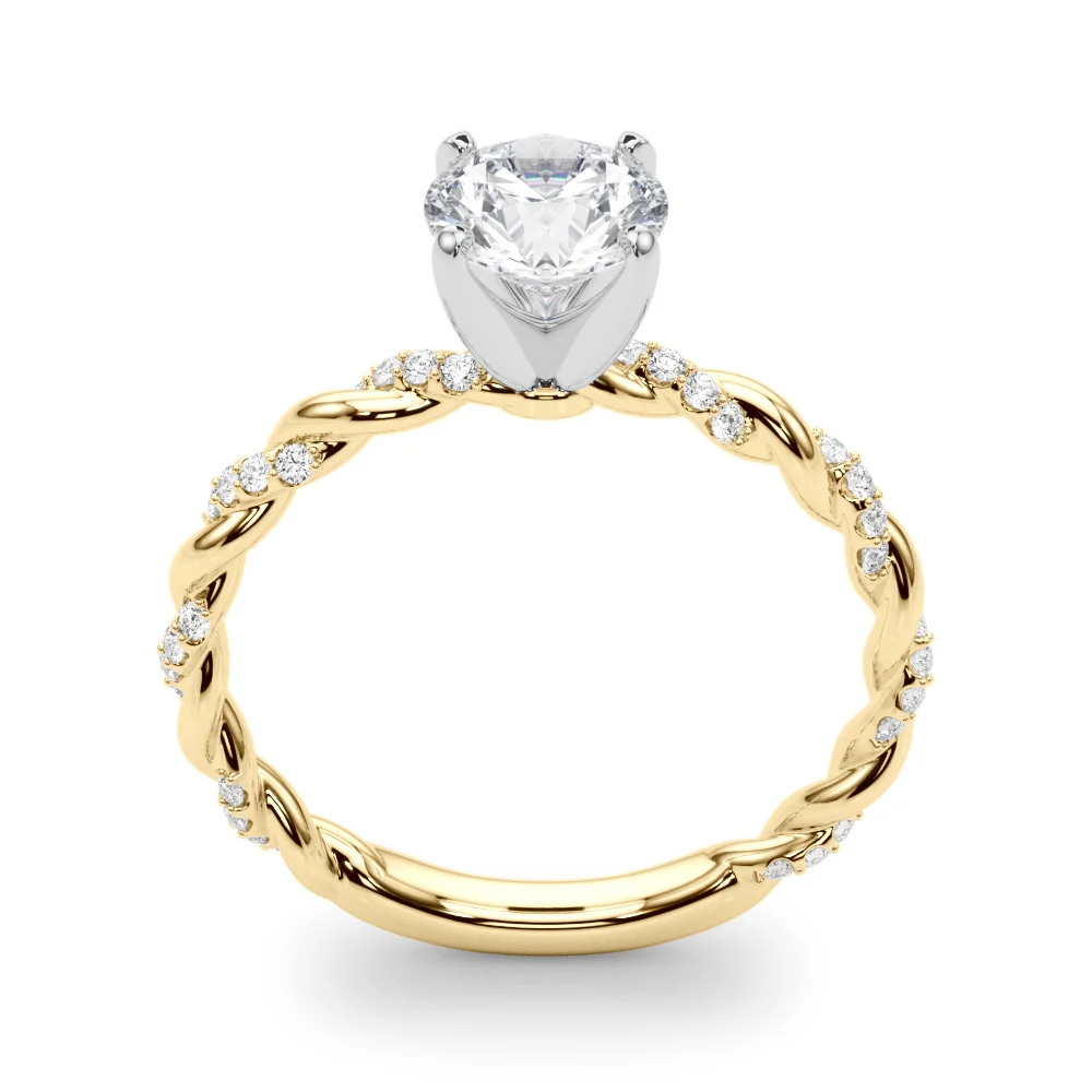 Twisted Rope Style Engagement Ring - Image 93