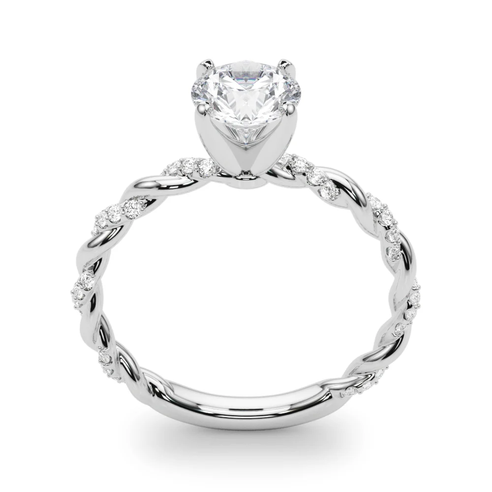 Twisted Rope Style Engagement Ring - Image 46