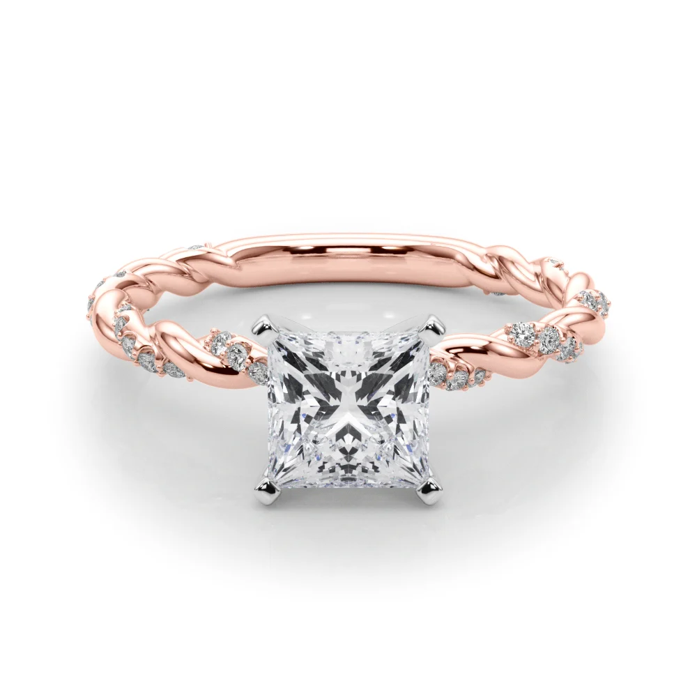 Twisted Rope Style Engagement Ring - Image 124