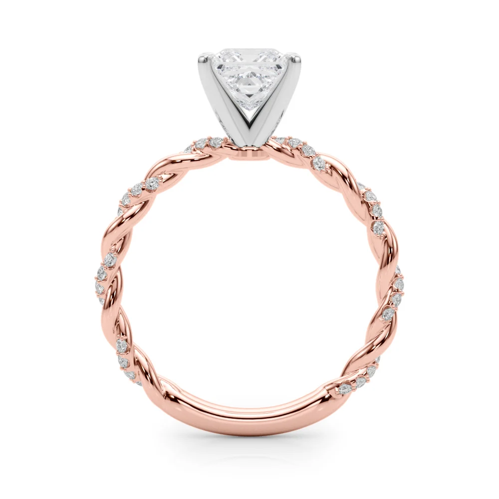 Twisted Rope Style Engagement Ring - Image 114