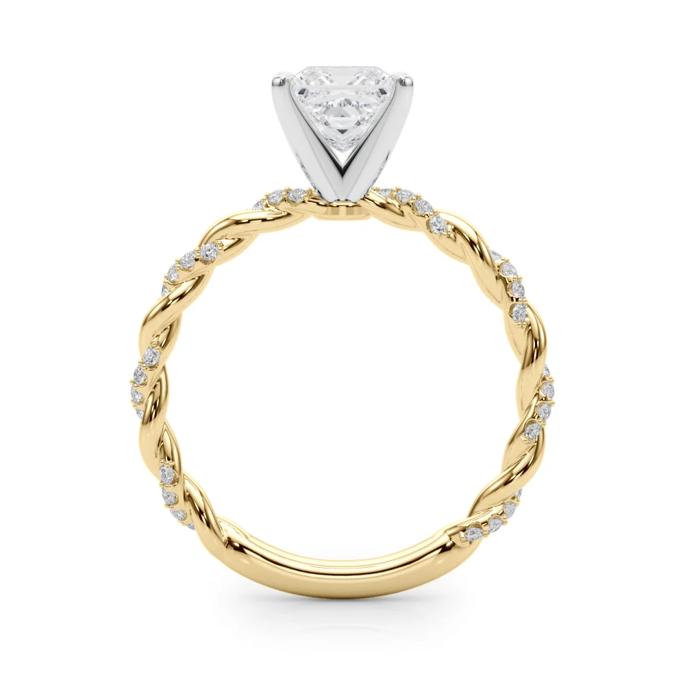 Twisted Rope Style Engagement Ring - Image 67