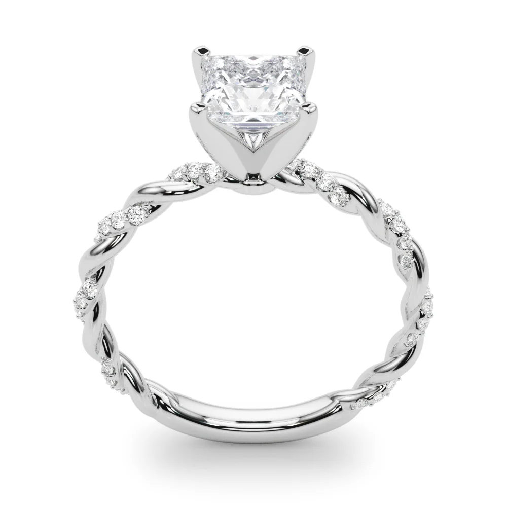 Twisted Rope Style Engagement Ring - Image 47